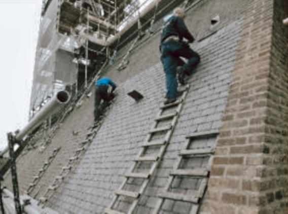 Waalse Kerk Breda dak restauratie